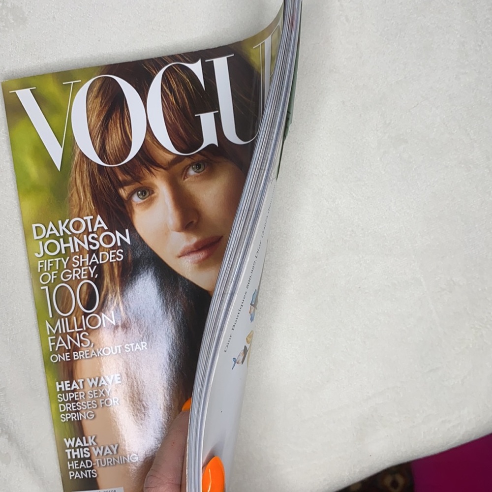 Vogue Magazine DAKOTA JOHNSON February 2015 - Picture 3 of 3